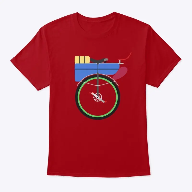 Ed's Unicycle T-Shirt (Red)